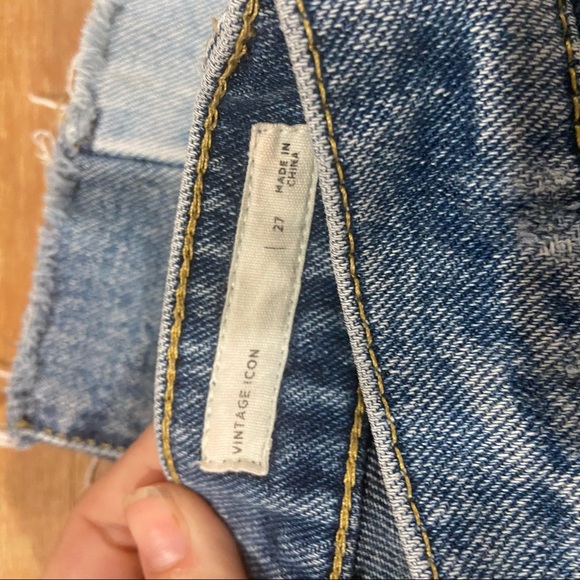 Pacsun Vintage Style high waisted Denim jeans size 27 - Picture 7 of 8